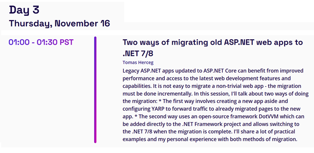 Two ways of migrating old ASP.NET web apps to .NET 7/8